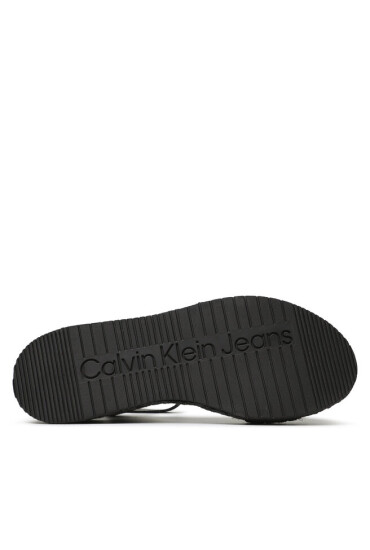 Calvin Klein Jeans Еспадрили Sporty Wedge Rope Su Con YW0YW00977 Черен - Mera.bg