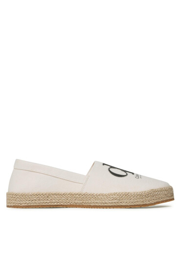 Calvin Klein Jeans Еспадрили Espadrille Ess Monogram YM0YM00654 Екрю - Mera.bg