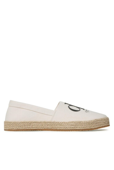Calvin Klein Jeans Еспадрили Espadrille Ess Monogram YM0YM00654 Екрю - Mera.bg