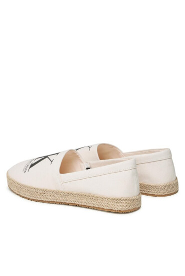 Calvin Klein Jeans Еспадрили Espadrille Ess Monogram YM0YM00654 Екрю - Mera.bg