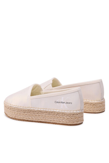 Calvin Klein Jeans Еспадрили Espadrille Flatform Ny Pearl YW0YW01241 Creamy White/Eggshell YBI - Mera.bg