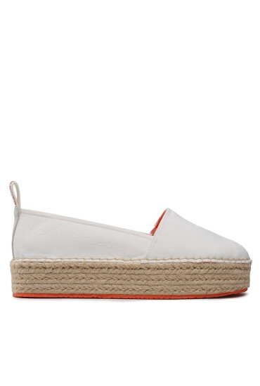 Calvin Klein Jeans Еспадрили Flatform Espadrille Soft Ny YW0YW00989 White YBR - Mera.bg