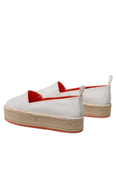 Calvin Klein Jeans Еспадрили Flatform Espadrille Soft Ny YW0YW00989 White YBR - Mera.bg