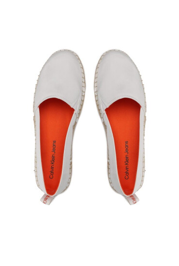 Calvin Klein Jeans Еспадрили Flatform Espadrille Soft Ny YW0YW00989 White YBR - Mera.bg