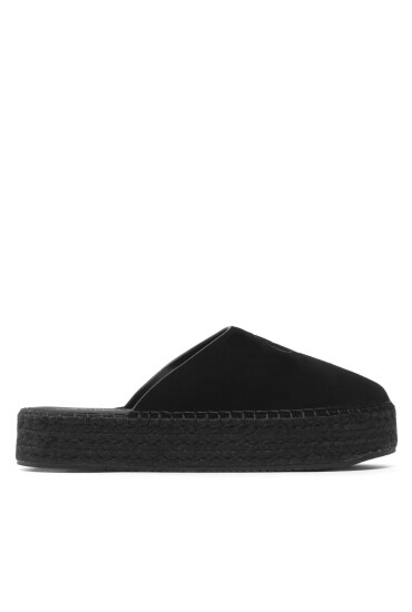 Calvin Klein Jeans Еспадрили Flatform Rope Mule Su Con YW0YW00986 Black BDS - Mera.bg