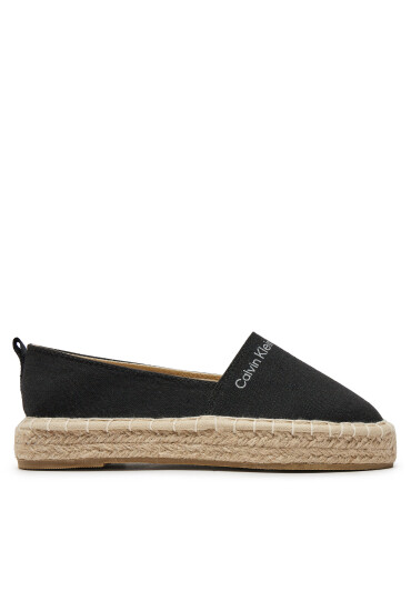 Calvin Klein Jeans Еспадрили Rope Wedge V3A7-80838-0048 M Black 999 - Mera.bg