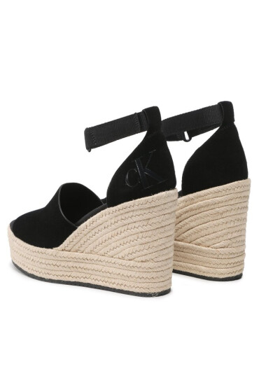 Calvin Klein Jeans Еспадрили YW0YW00963 Черен - Mera.bg