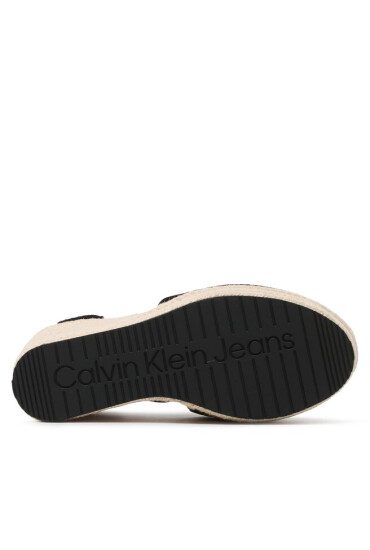 Calvin Klein Jeans Еспадрили YW0YW00963 Черен - Mera.bg
