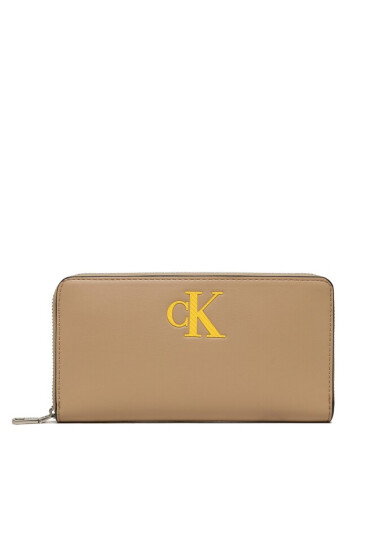 Calvin Klein Jeans Голям дамски портфейл Sleek Zip Around Sold K60K610346 PF2 - Mera.bg