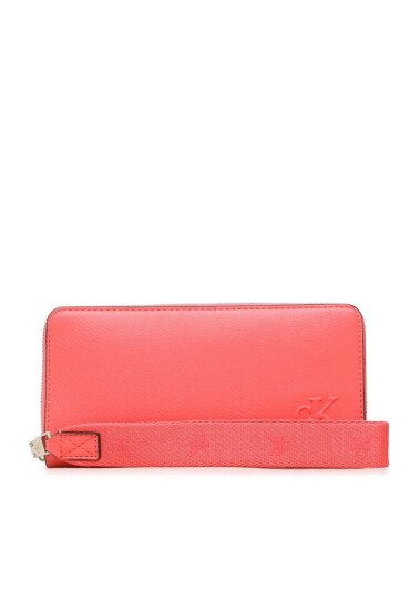 Calvin Klein Jeans Голям дамски портфейл Ultralight Zip Around W/Wristlet K60K610705 TCO - Mera.bg
