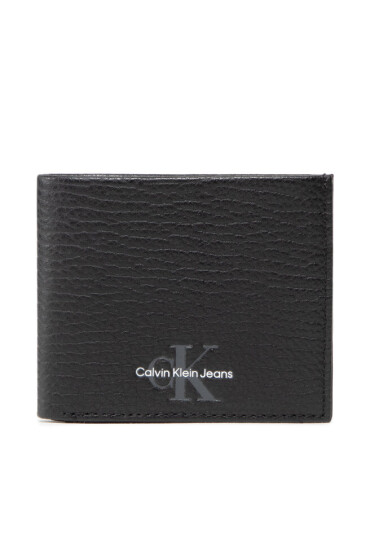 Calvin Klein Jeans Голям мъжки портфейл Mono Textured Bifold K50K509497 BDS - Mera.bg
