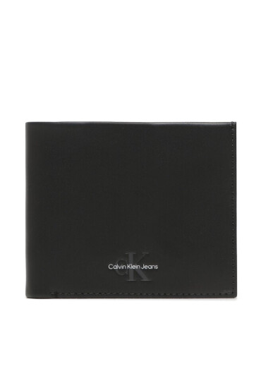 Calvin Klein Jeans Голям мъжки портфейл Monogram Soft Bifold W/Coin K50K510724 BDS - Mera.bg
