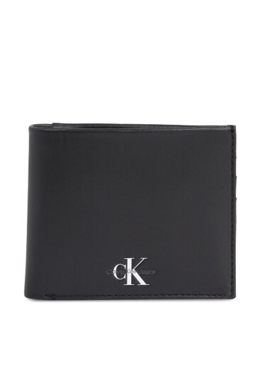 Calvin Klein Jeans Голям мъжки портфейл Monogram Soft Bifold W/Coin K50K510724 BDS - Mera.bg