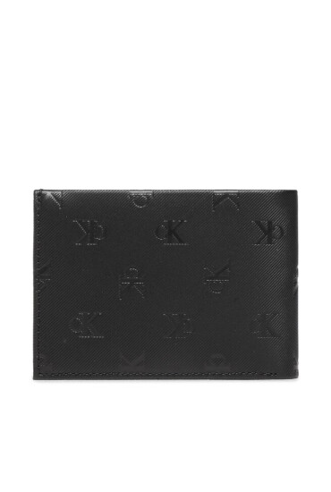 Calvin Klein Jeans Голям мъжки портфейл Monogram Soft Bifold Xl Aop K50K510137 0GJ - Mera.bg