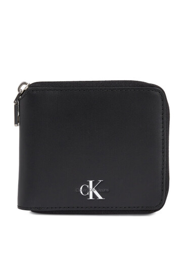 Calvin Klein Jeans Голям мъжки портфейл Monogram Soft Zip Around K50K510726 BDS - Mera.bg