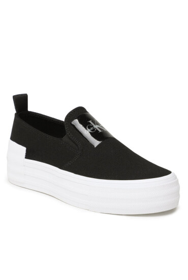Calvin Klein Jeans Гуменки Bold Vulc Flat Slipon YW0YW01040 Черен - Mera.bg