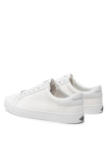 Calvin Klein Jeans Гуменки Low Profile Sneaker Laceup Co YW0YW00057 Бял - Mera.bg