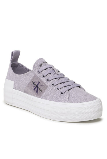 Calvin Klein Jeans Гуменки Bold Vulc Flatf Laceup Wn YW0YW01039 Виолетов - Mera.bg