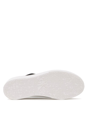 Calvin Klein Jeans Гуменки Flatform+ Cupsole Low Txt YW0YW01033 Черен - Mera.bg
