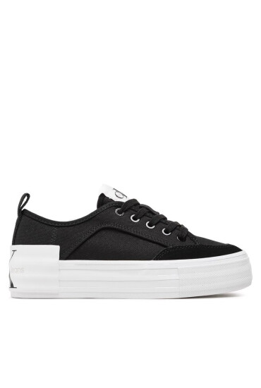 Calvin Klein Jeans Гуменки Vulc Flatform Bold Irreg Lines YW0YW00903 Черен - Mera.bg