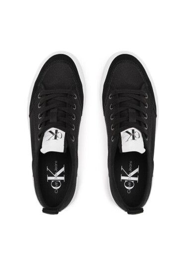 Calvin Klein Jeans Гуменки Vulc Flatform Bold Irreg Lines YW0YW00903 Черен - Mera.bg