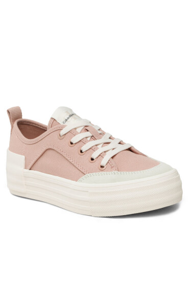 Calvin Klein Jeans Гуменки Vulc Flatform Bold Irreg Lines YW0YW00903 Розов - Mera.bg