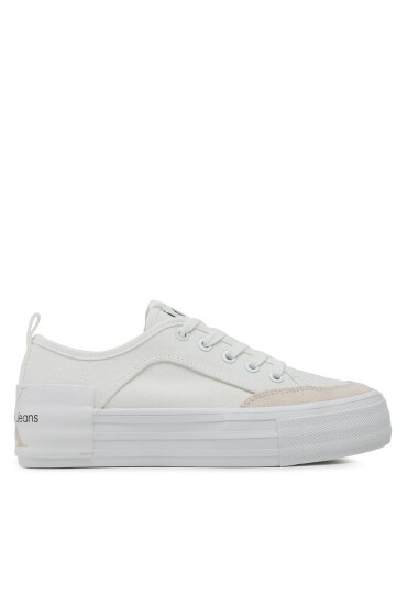 Calvin Klein Jeans Гуменки Vulc Flatform Bold Irreg Lines YW0YW00903 Екрю - Mera.bg