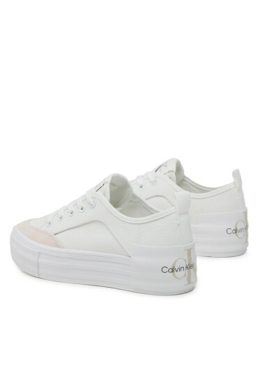 Calvin Klein Jeans Гуменки Vulc Flatform Bold Irreg Lines YW0YW00903 Екрю - Mera.bg