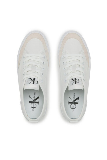 Calvin Klein Jeans Гуменки Vulc Flatform Bold Irreg Lines YW0YW00903 Екрю - Mera.bg