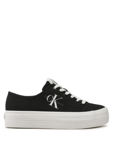 Calvin Klein Jeans Гуменки Vulc Flatform Essential Mono YW0YW01030 Черен - Mera.bg