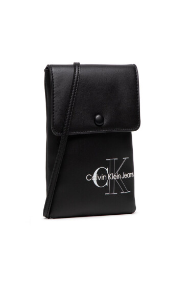 Calvin Klein Jeans Чантичка за телефон Sculpted Phone Xbody Two Tone K60K609350 Черен - Mera.bg