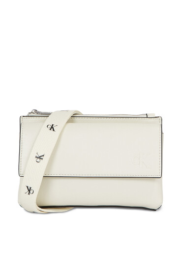 Calvin Klein Jeans Калъф за телефон Ultralight Ew Phone Crossbody19 K60K611240 Екрю - Mera.bg