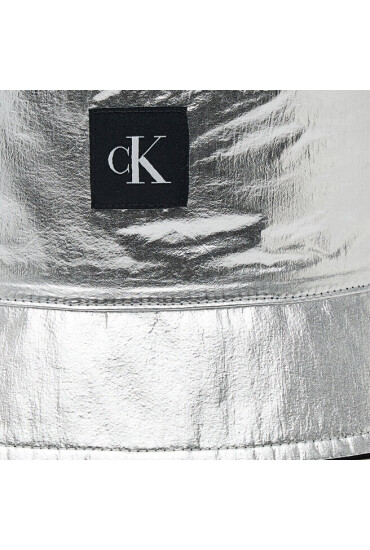 Calvin Klein Jeans Капела Bucket City Nylon K60K610377 Black/Silver 0GK - Mera.bg
