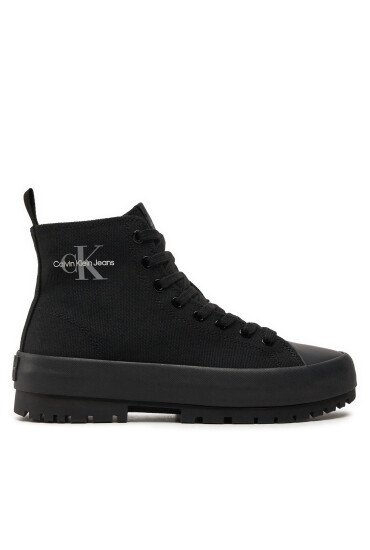 Calvin Klein Jeans Кецове Lugged Hybrid Laceup Mid Ml Mtr YW0YW01519 Черен - Mera.bg