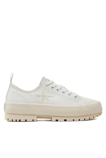 Calvin Klein Jeans Кецове Lugged Hybrid Laceup Ml Mtr YW0YW01505 Бял - Mera.bg