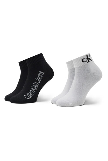 Calvin Klein Jeans Комплект 2 чифта дълги чорапи мъжки 701219841 Цветен - Mera.bg