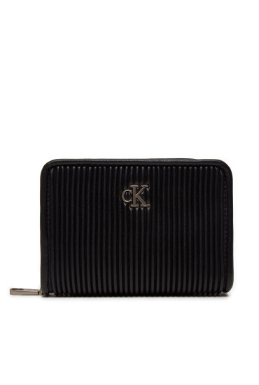 Calvin Klein Jeans Малък дамски портфейл K60K612744 Черен - Mera.bg