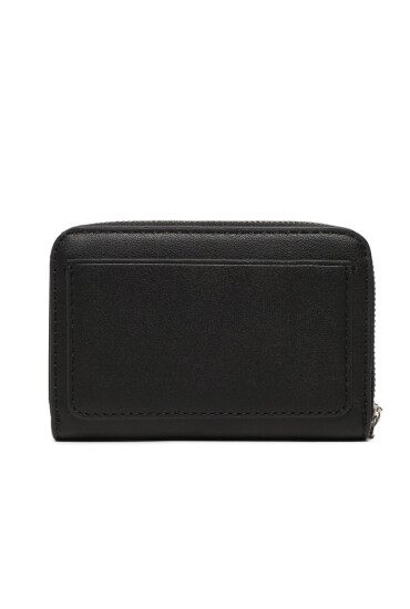 Calvin Klein Jeans Малък дамски портфейл Sculpted Med Zip Around K60K610405 Черен - Mera.bg