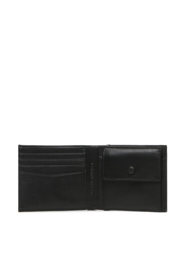 Calvin Klein Jeans Малък мъжки портфейл Tagged Bifold W/Coin K50K510776 BDS - Mera.bg
