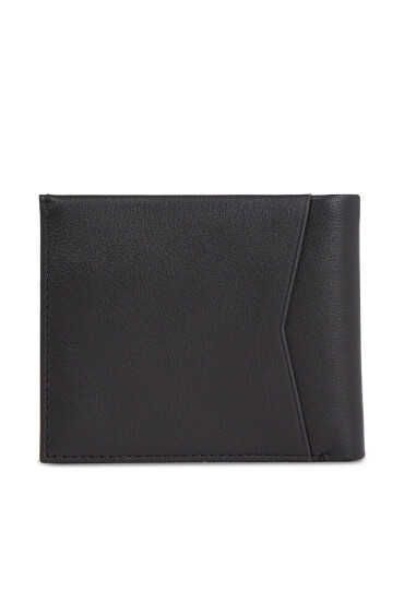 Calvin Klein Jeans Малък мъжки портфейл Tagged Bifold W/Coin K50K510776 BDS - Mera.bg