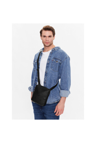 Calvin Klein Jeans Мъжка чантичка Monogram Soft Reporter18 Aop K50K510104 0GJ - Mera.bg