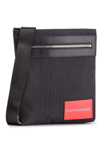 Calvin Klein Jeans Мъжка чантичка Sp Essential + Flat Pack K40K400800 Black 001 - Mera.bg
