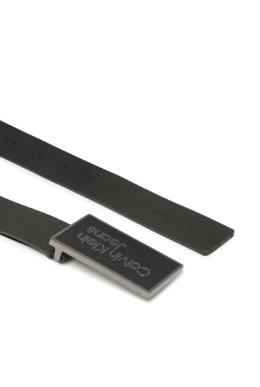 Calvin Klein Jeans Мъжки колан Logo Plaque Leather Belt 35mm K50K510161 BDS - Mera.bg
