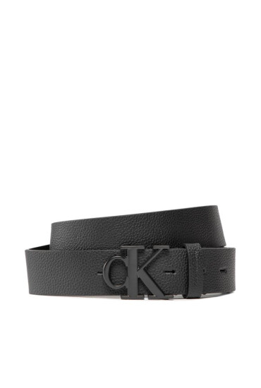 Calvin Klein Jeans Мъжки колан Round Mono Plaque Belt 35Mm K50K509883 Черен - Mera.bg