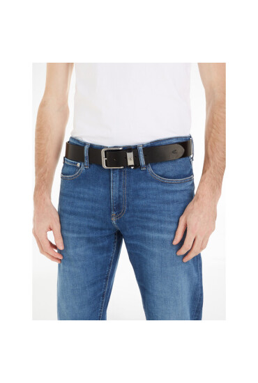 Calvin Klein Jeans Мъжки колан Ro Cl Met Loop Lthr Belt K50K511142 Black BDS - Mera.bg