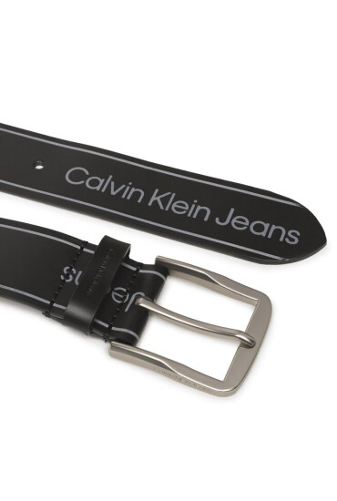 Calvin Klein Jeans Мъжки колан Round Classic Belt Aop 40Mm K50K510159 Черен - Mera.bg