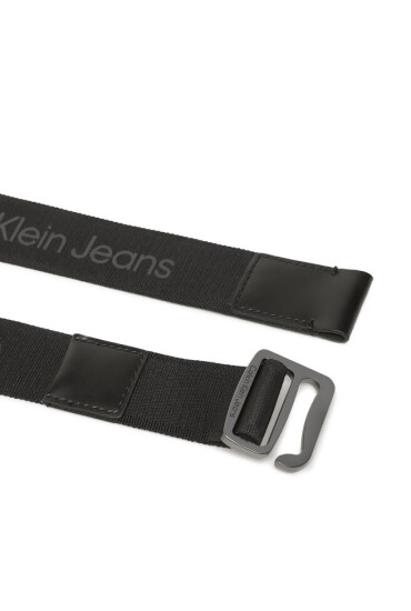 Calvin Klein Jeans Мъжки колан Slider Logo Webbing 35Mm K50K510153 Черен - Mera.bg