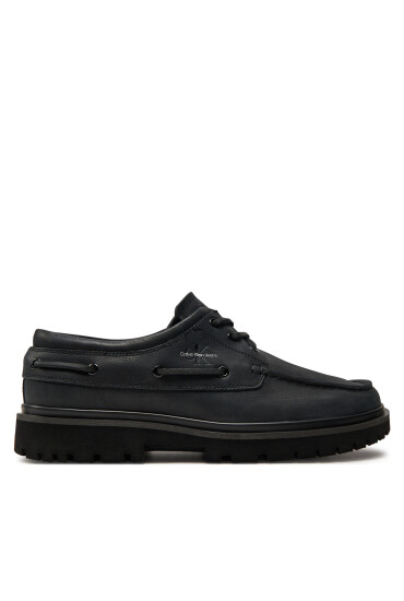 Calvin Klein Jeans Обувки Hybrid Boat Shoe Slipon Lh Btw YM0YM00937 Черен - Mera.bg