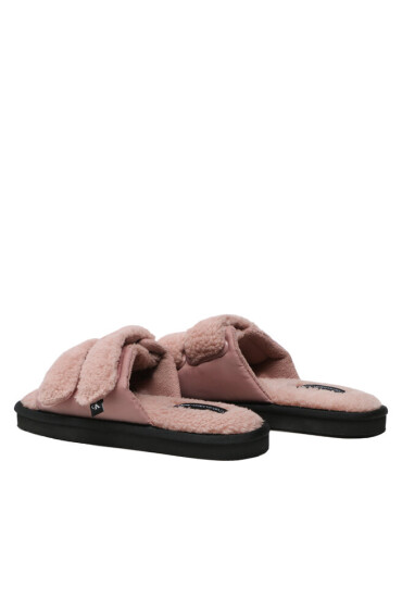 Calvin Klein Jeans Пантофи Home Slide Velcro Shearling YW0YW00861 Adobr Rose - Mera.bg