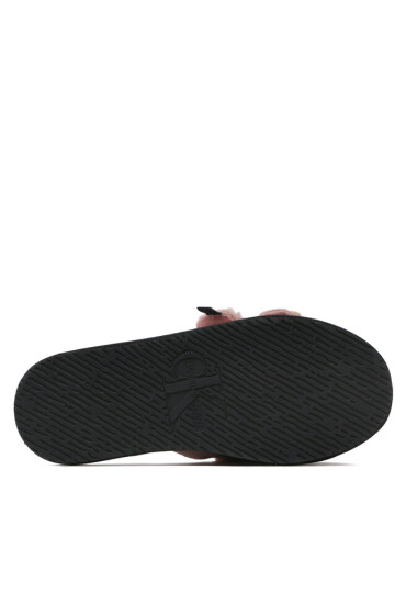 Calvin Klein Jeans Пантофи Home Slide Velcro Shearling YW0YW00861 Adobr Rose - Mera.bg